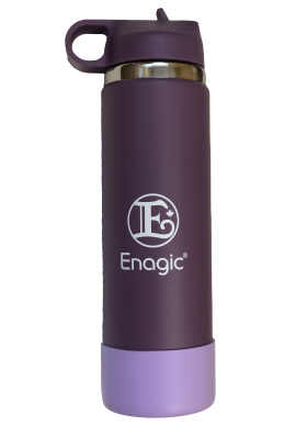 Enagic Stainless Purple Bottle - 24oz