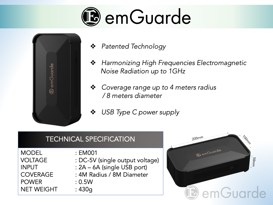 EmGuarde - EMF/EMR Room Protection